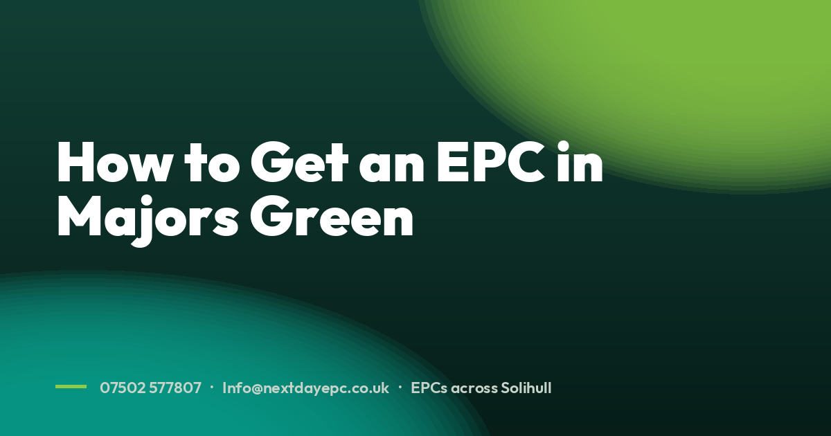 How to Get an EPC in Majors Green