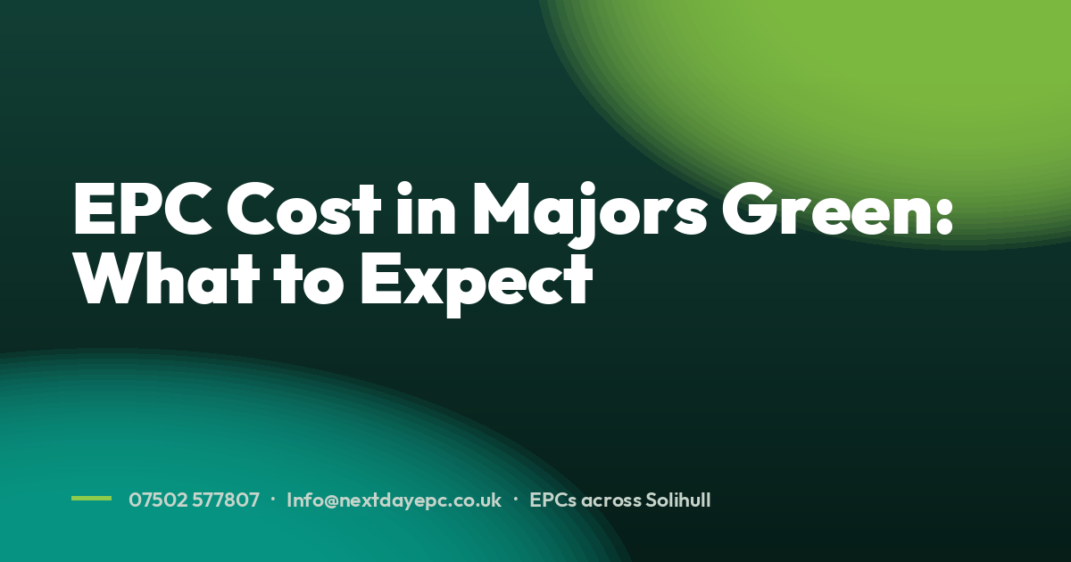 EPC Cost in Majors Green: What to Expect